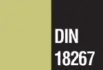 DIN 18267 Poignées de fenêtre - Poignées de fenêtre encliquetables, blocables et verrouillables