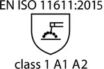DIN EN ISO 11611 class 1 A1-A2 Schutzkleidung für Schweissen und verwandte Verfahren